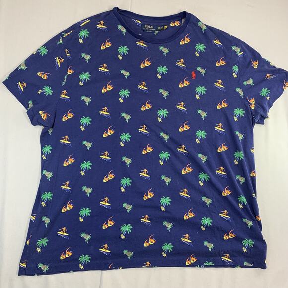 Polo by Ralph Lauren Other - Men's Polo Ralph Lauren Crew Neck Summer Beach Vacation Short Sleeve Shirt SZ XL